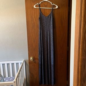 Caslon navy maxi dress